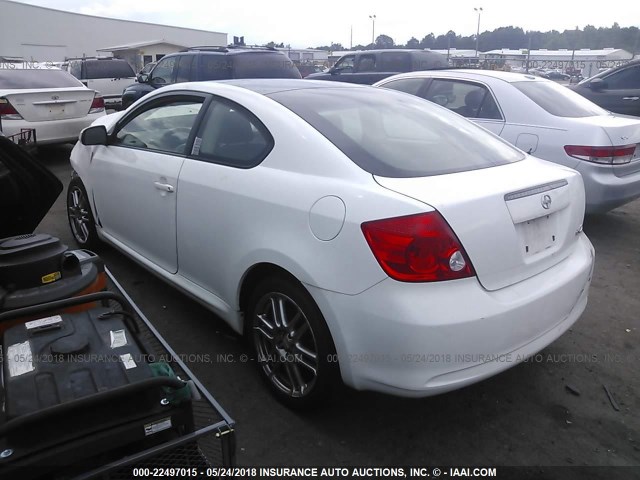 JTKDE177760093127 - 2006 TOYOTA SCION TC 白色 照片 3