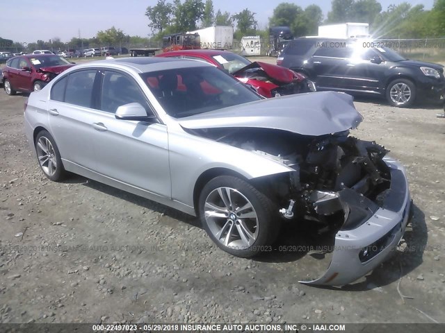 WBA8D9G59HNU60198 - 2017 BMW 330 XI 银色 照片 1