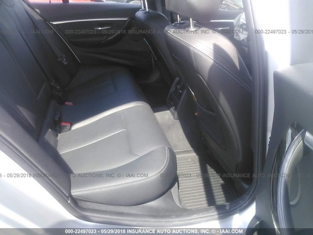 WBA8D9G59HNU60198 - 2017 BMW 330 XI 银色 照片 8