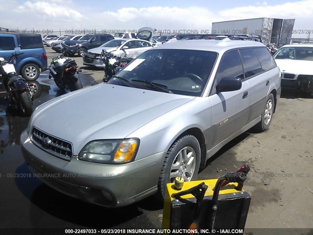 4S3BH675736625177 - 2003 SUBARU LEGACY OUTBACK AWP 银色 照片 2