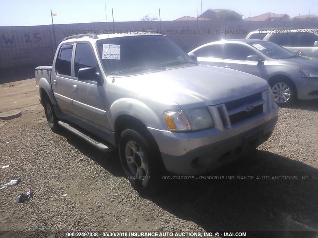 1FMZU67EX3UB81553 - 2003 FORD EXPLORER SPORT TR  SILVER photo 1