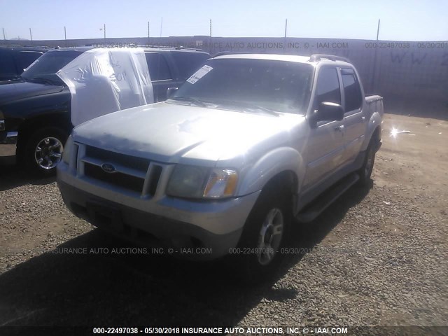 1FMZU67EX3UB81553 - 2003 FORD EXPLORER SPORT TR  SILVER photo 2