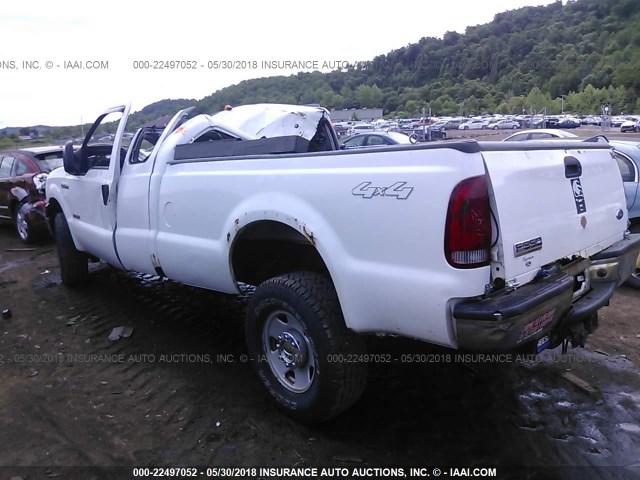 1FTWX31P66ED37237 - 2006 FORD F350 SRW SUPER DUTY WHITE photo 3