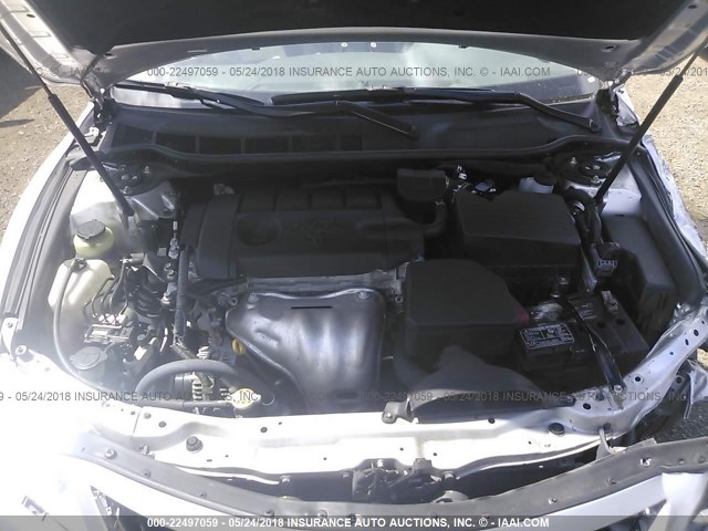 4T1BF3EK7BU141108 - 2011 TOYOTA CAMRY SE/LE/XLE 银色 照片 10