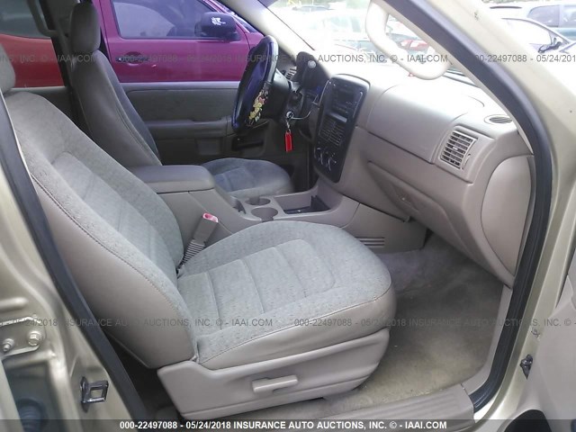 1FMZU72K33ZA29443 - 2003 FORD EXPLORER XLS/XLS SPORT GOLD photo 5