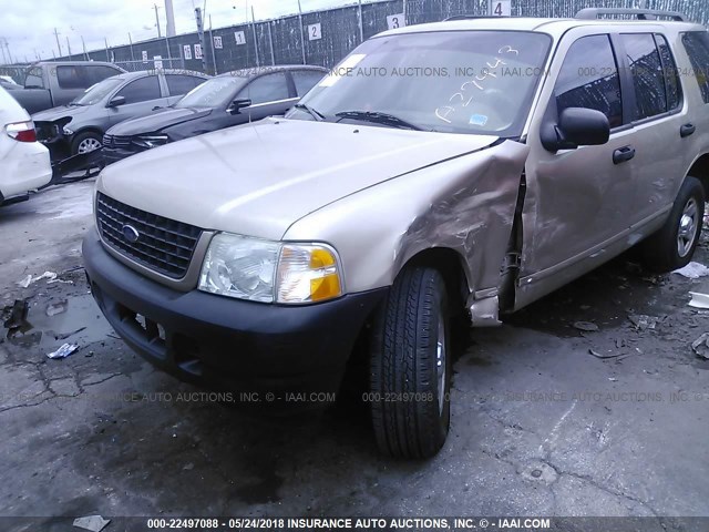 1FMZU72K33ZA29443 - 2003 FORD EXPLORER XLS/XLS SPORT GOLD photo 6