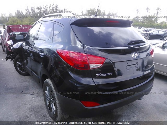 KM8JU3AG5FU106219 - 2015 HYUNDAI TUCSON LIMITED/SE BLACK photo 3