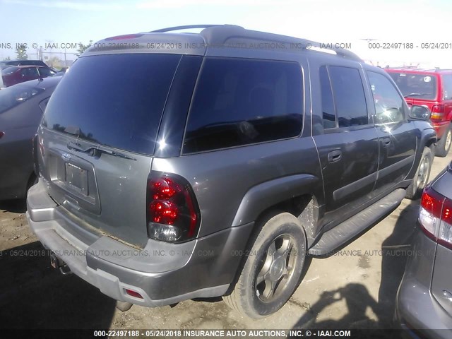 1GNET16S356116056 - 2005 CHEVROLET TRAILBLAZER EXT LS/EXT LT GRAY photo 4