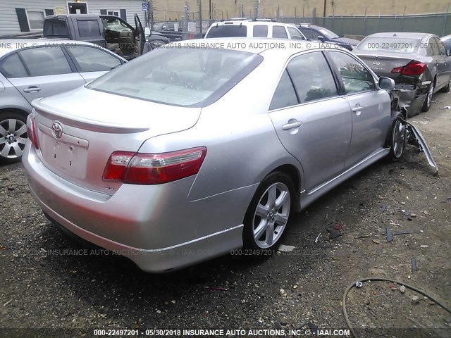 4T1BE46K69U801639 - 2009 TOYOTA CAMRY SE/LE/XLE 银色 照片 4