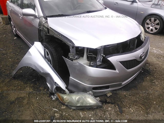 4T1BE46K69U801639 - 2009 TOYOTA CAMRY SE/LE/XLE 银色 照片 6