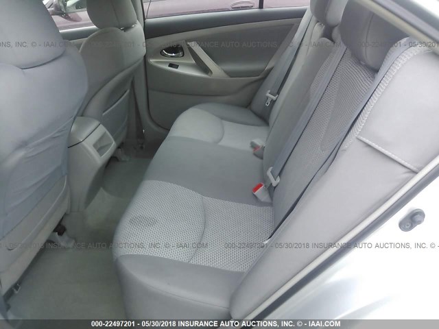 4T1BE46K69U801639 - 2009 TOYOTA CAMRY SE/LE/XLE 银色 照片 8
