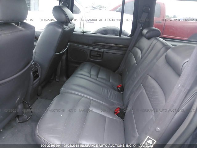 1FMDU85PXYZB62750 - 2000 FORD EXPLORER LIMITED 蓝色 照片 8