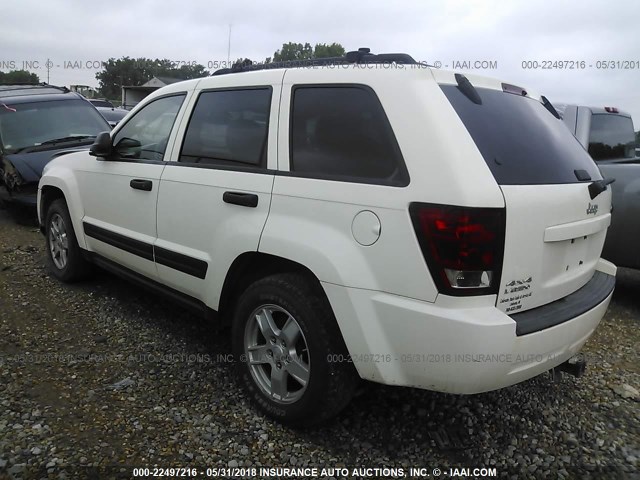 1J8GR48K76C326170 - 2006 JEEP GRAND CHEROKEE LAREDO/COLUMBIA/FREEDOM 白色 照片 3