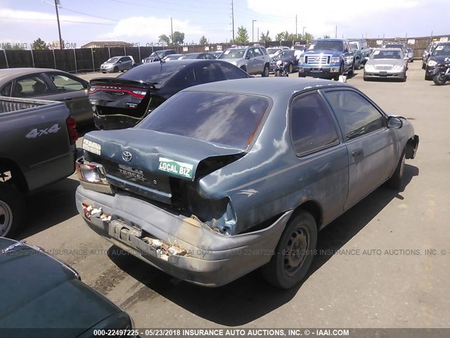 JT2EL46S7P0348166 - 1993 TOYOTA TERCEL STD GREEN photo 4