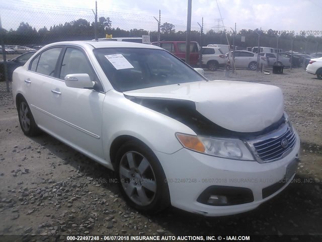 KNAGE228595360442 - 2009 KIA OPTIMA LX/EX 白色 照片 1