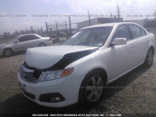 KNAGE228595360442 - 2009 KIA OPTIMA LX/EX 白色 照片 2
