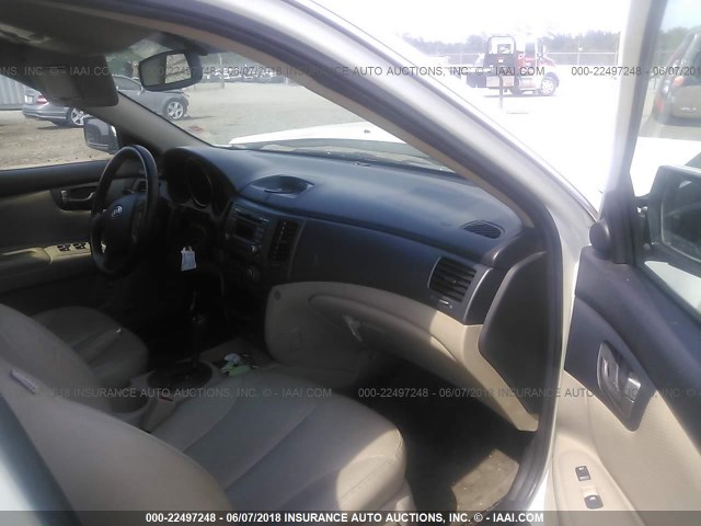 KNAGE228595360442 - 2009 KIA OPTIMA LX/EX 白色 照片 5