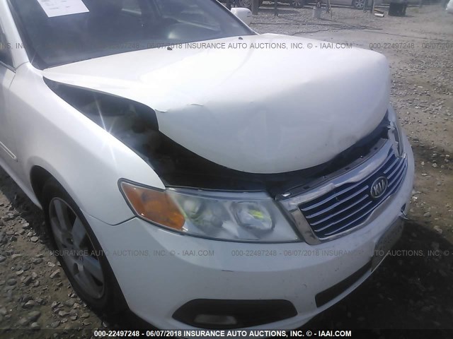 KNAGE228595360442 - 2009 KIA OPTIMA LX/EX 白色 照片 6