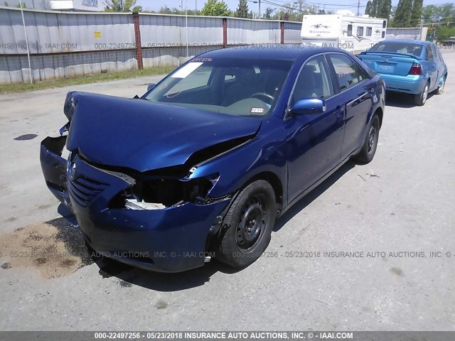 4T4BE46K39R083344 - 2009 TOYOTA CAMRY SE/LE/XLE BLUE photo 2