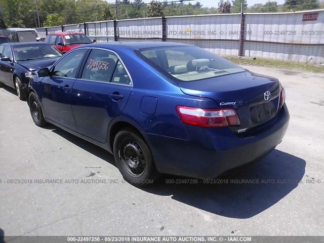 4T4BE46K39R083344 - 2009 TOYOTA CAMRY SE/LE/XLE BLUE photo 3