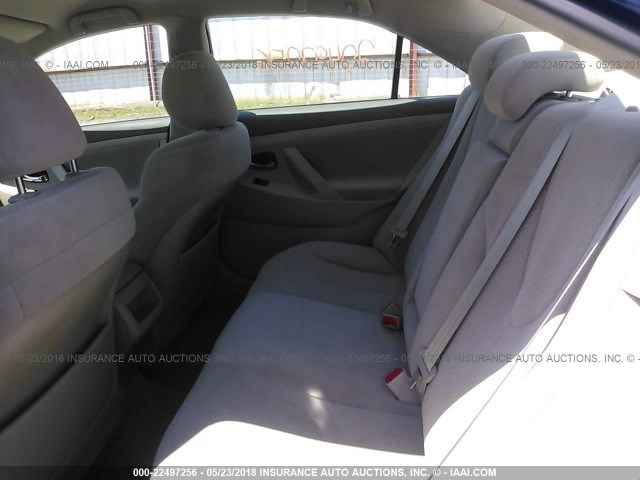 4T4BE46K39R083344 - 2009 TOYOTA CAMRY SE/LE/XLE BLUE photo 8