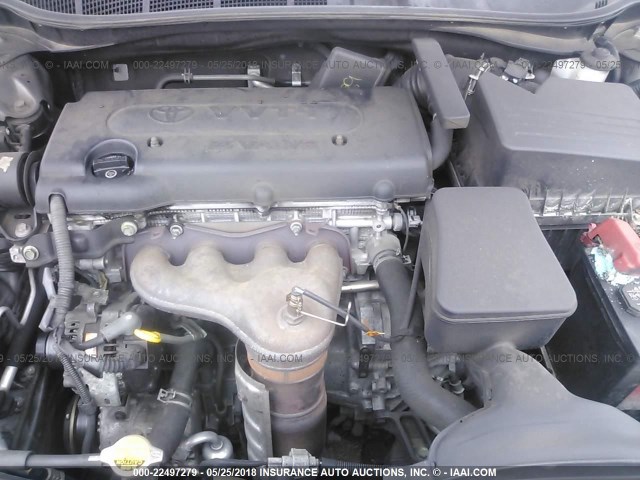 4T4BE46K88R012753 - 2008 TOYOTA CAMRY CE/LE/XLE/SE GRAY photo 10