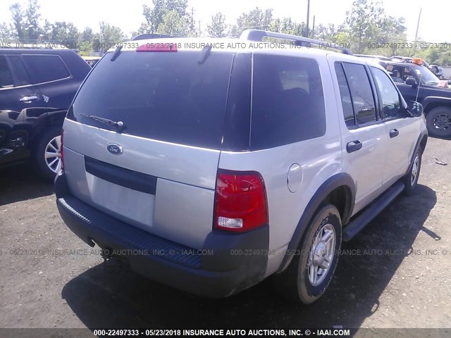 1FMZU72K83UC55099 - 2003 FORD EXPLORER XLS/XLS SPORT SILVER photo 4