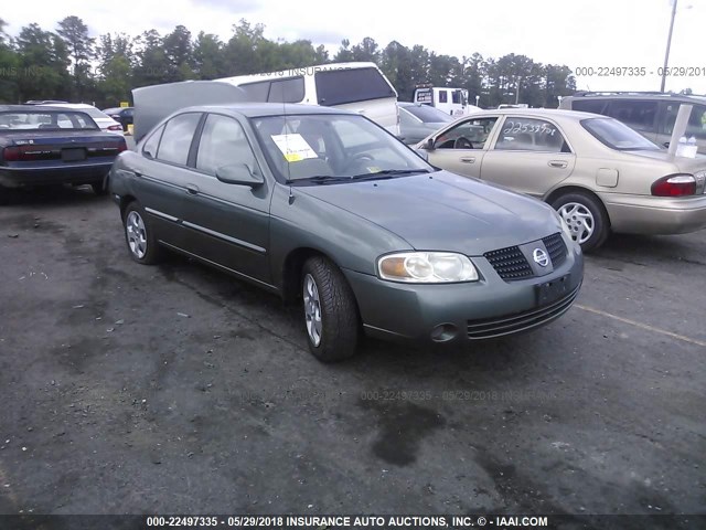 3N1CB51D26L613984 - 2006 NISSAN SENTRA 1.8/1.8S GREEN photo 1