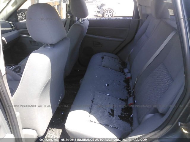 1J8GR48K97C622793 - 2007 JEEP GRAND CHEROKEE LAREDO/COLUMBIA/FREEDOM 绿色 照片 8