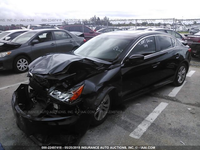 19VDE1F30DE018093 - 2013 ACURA ILX 20 BLACK photo 2