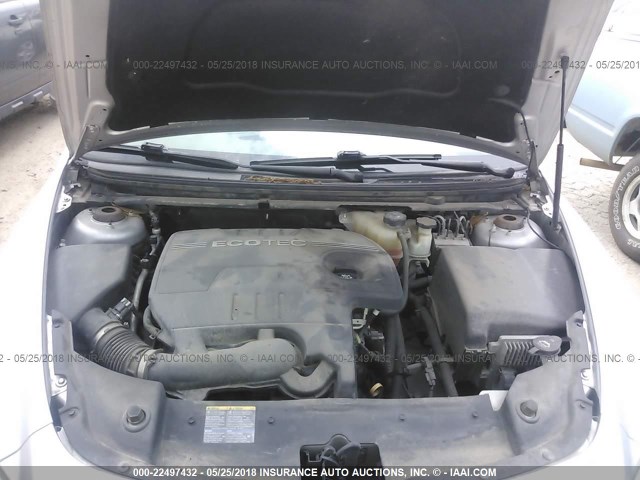 1G1ZG57B99F254770 - 2009 CHEVROLET MALIBU LS 银色 照片 10