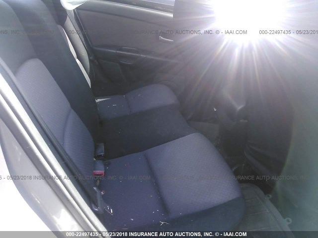 JM1BK32F061508932 - 2006 MAZDA 3 I GRAY photo 8