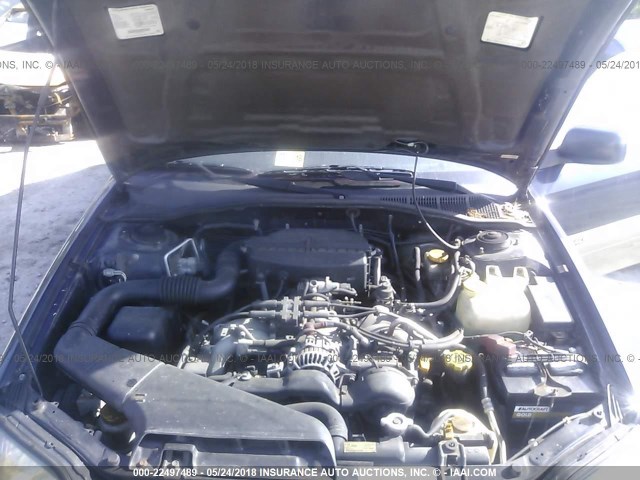 4S3BH675237609222 - 2003 SUBARU LEGACY OUTBACK AWP 蓝色 照片 10