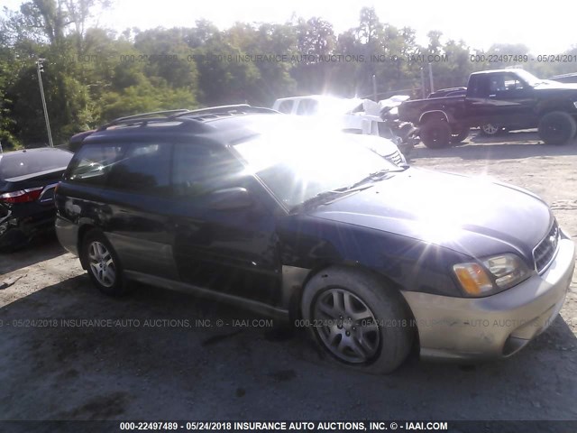 4S3BH675237609222 - 2003 SUBARU LEGACY OUTBACK AWP 蓝色 照片 6