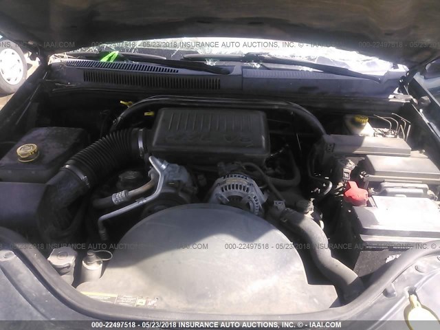 1J4HR48N15C572159 - 2005 JEEP GRAND CHEROKEE LAREDO/COLUMBIA/FREEDOM 绿色 照片 10