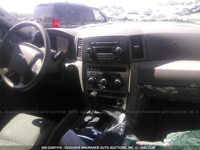 1J4HR48N15C572159 - 2005 JEEP GRAND CHEROKEE LAREDO/COLUMBIA/FREEDOM 绿色 照片 5