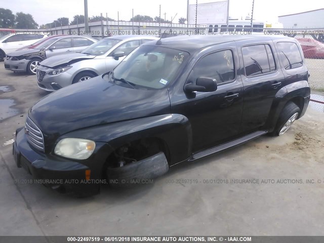 3GNBAAFW5BS540549 - 2011 CHEVROLET HHR LS BLACK photo 2
