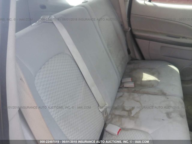 3GNBAAFW5BS540549 - 2011 CHEVROLET HHR LS BLACK photo 8