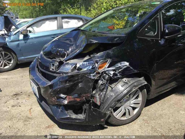 JHMGK5H57GX034992 - 2016 HONDA FIT LX BLACK photo 13