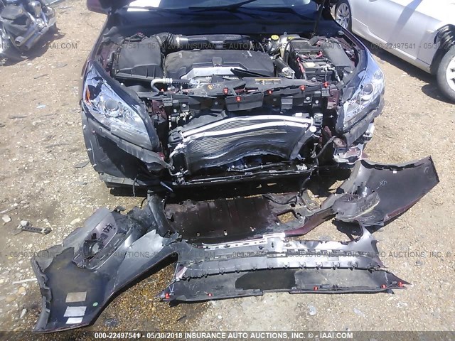 1G11E5SA8GF134974 - 2016 CHEVROLET MALIBU LIMITED LTZ 栗色 照片 10