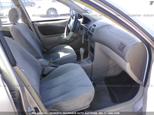 1NXBR12E5YZ410256 - 2000 TOYOTA COROLLA VE/CE/LE 米色 照片 5