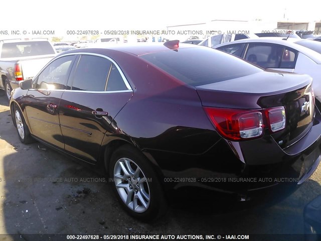 1G11C5SL7FF306790 - 2015 CHEVROLET MALIBU 1LT MAROON photo 3