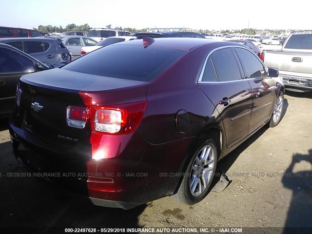 1G11C5SL7FF306790 - 2015 CHEVROLET MALIBU 1LT MAROON photo 4