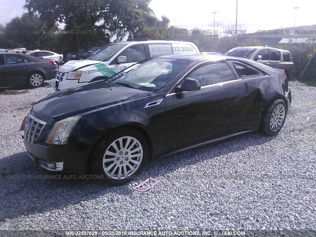 1G6DJ1E39C0143737 - 2012 CADILLAC CTS PERFORMANCE COLLECTION Черный фото 2