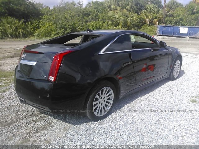 1G6DJ1E39C0143737 - 2012 CADILLAC CTS PERFORMANCE COLLECTION Черный фото 4