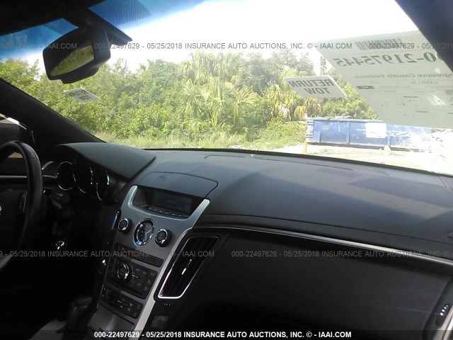 1G6DJ1E39C0143737 - 2012 CADILLAC CTS PERFORMANCE COLLECTION Черный фото 5