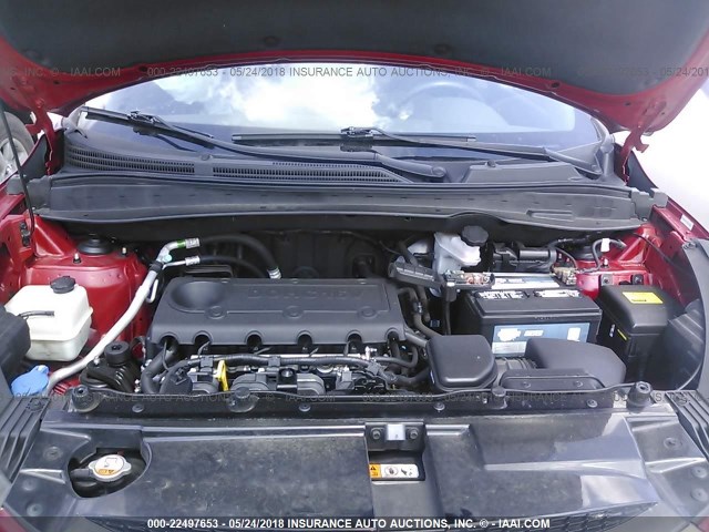 KM8JU3ACXDU772762 - 2013 HYUNDAI TUCSON GLS/LIMITED 红色 照片 10