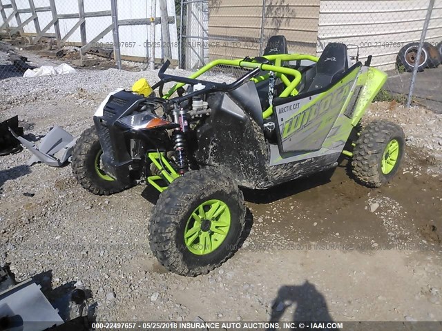 4UF17MPV7HT303594 - 2017 ARCTIC CAT WILDCAT GREEN photo 2