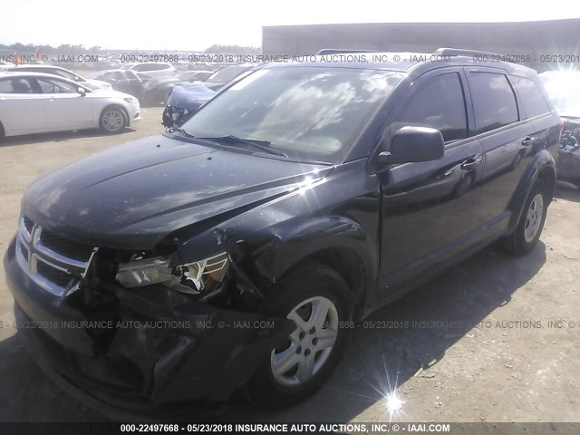 3D4PG4FB3BT504223 - 2011 DODGE JOURNEY EXPRESS BLACK photo 2