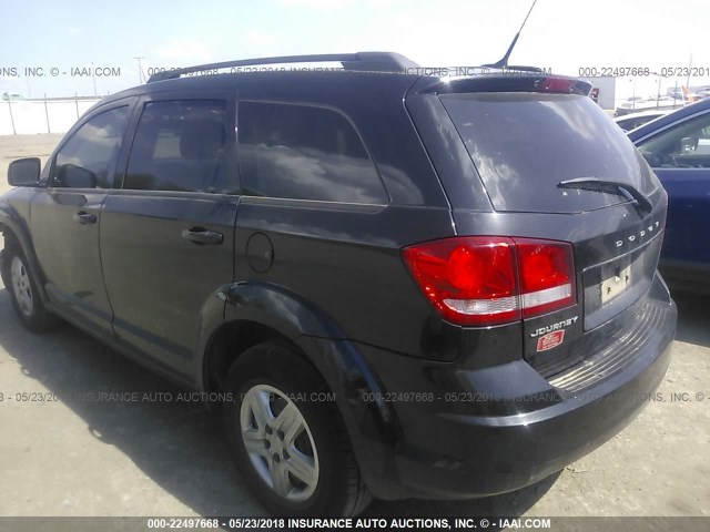 3D4PG4FB3BT504223 - 2011 DODGE JOURNEY EXPRESS BLACK photo 3